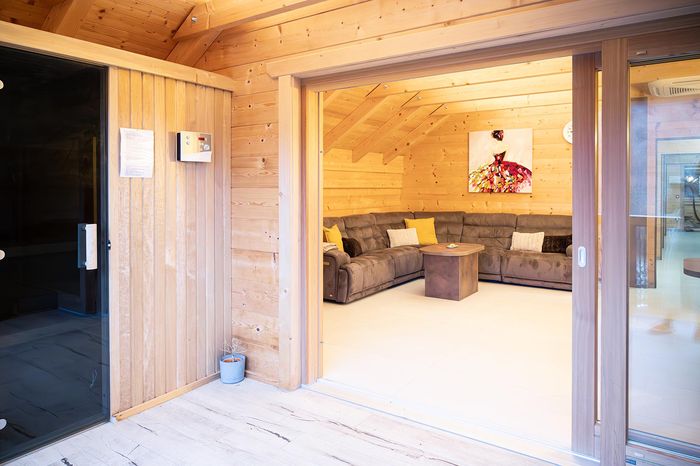 Kuhinja družinskega apartmaja.